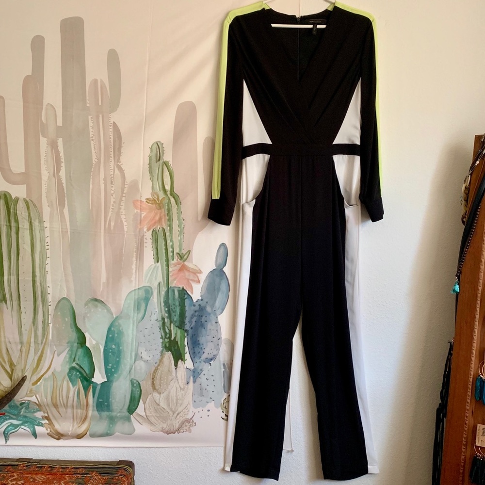 BCBG Colorblock Jumpsuit